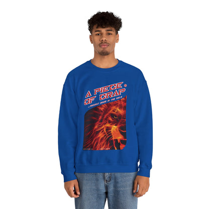 A Piece of Crap Men's Heavy Blend Crewneck Sweatshirt
