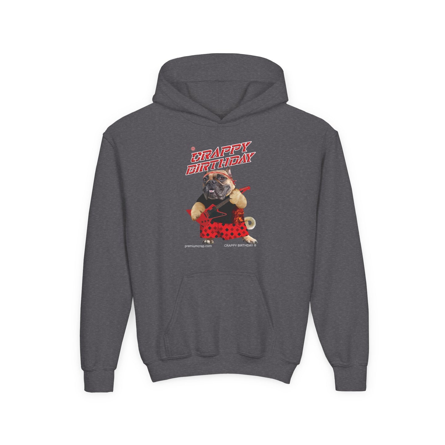 Crappy Birthday II Youth Heavy Blend Hooded Sweatshirt