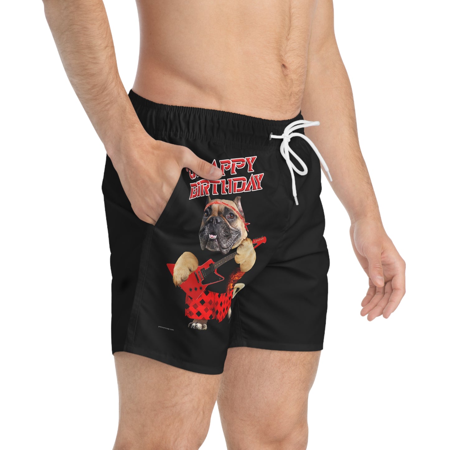 Crappy Birthday II Swim Trunks