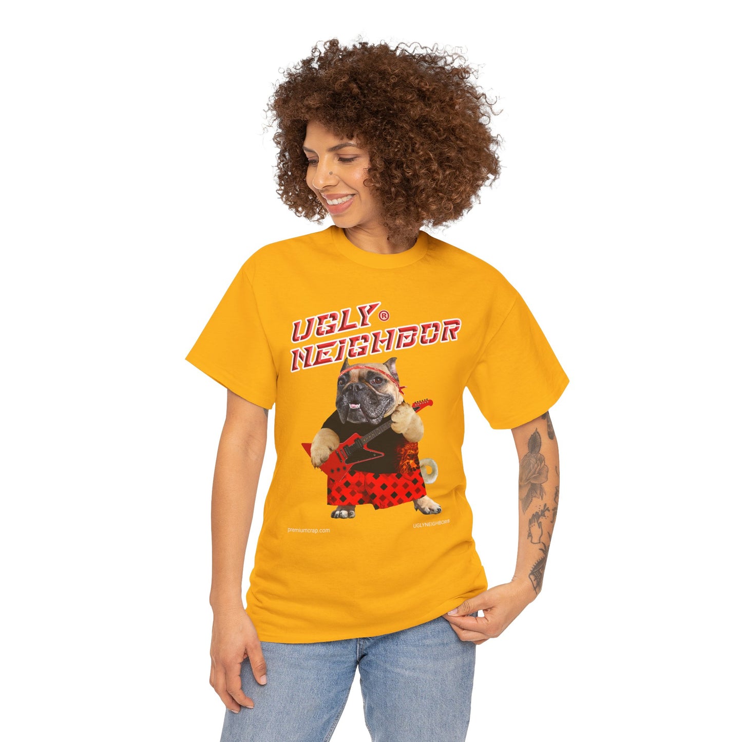 Ugly Neighbor II Women's Heavy Cotton Tee