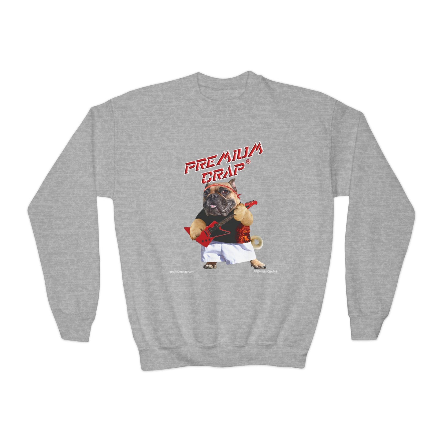 Premium Crap Youth Crewneck Sweatshirt