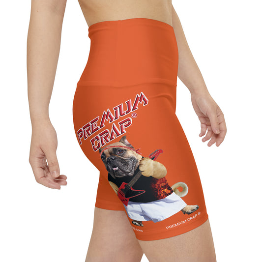 Premium Crap Workout Shorts  - Orange