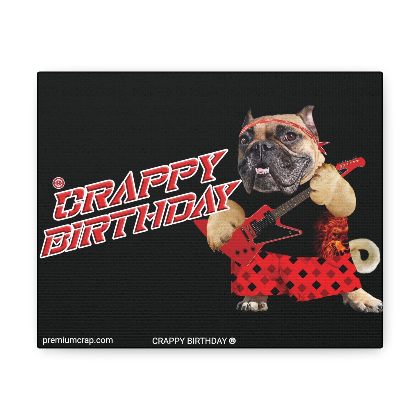 Crappy Birthday II Canvas Gallery Wraps