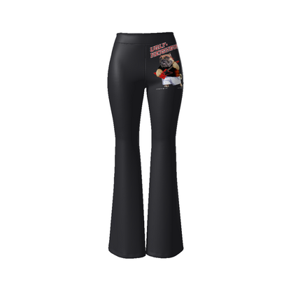 Ugly Neighbor Women's Velvet Flare Leg Pants