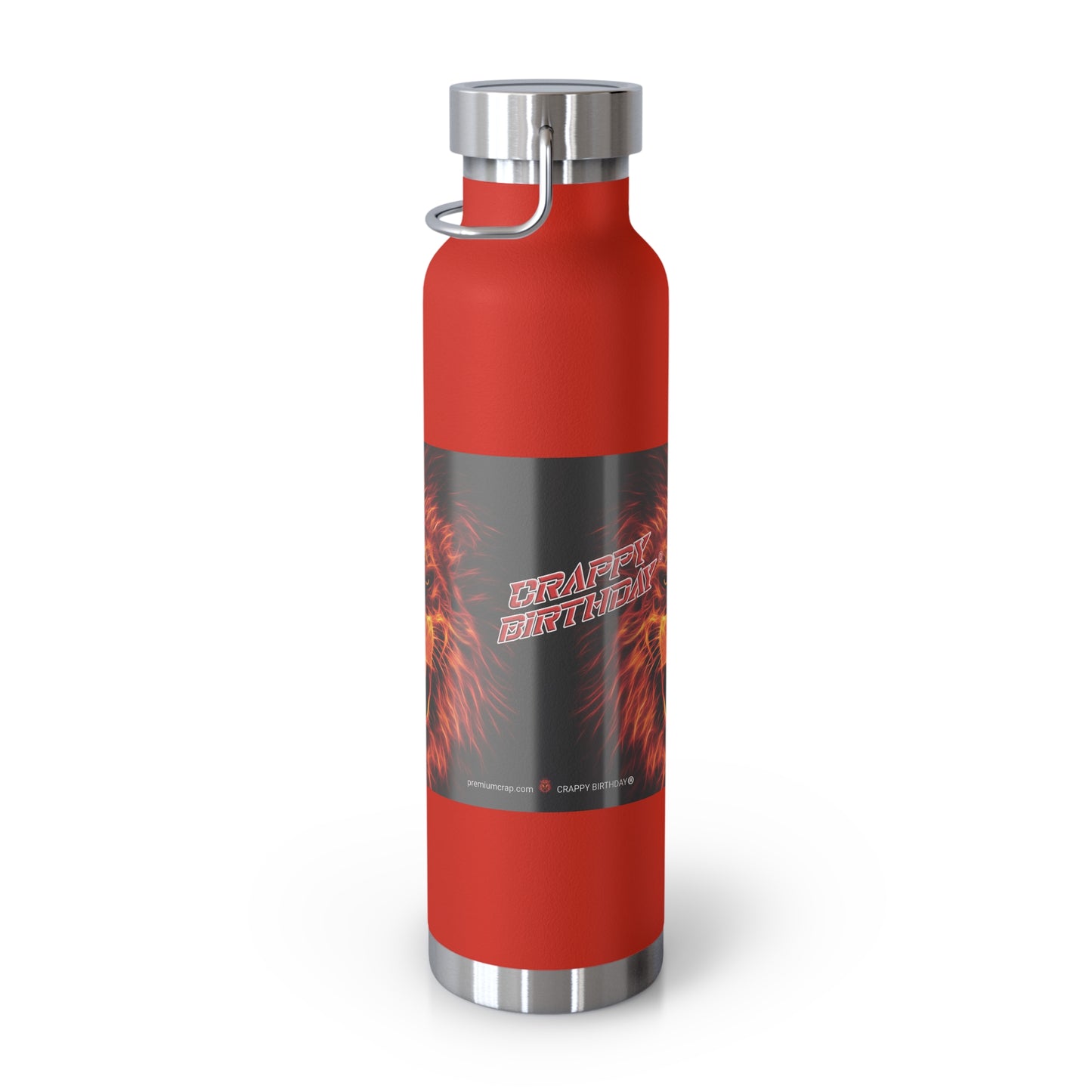 Crappy Birthday Stainless Steel Water Bottle, Standard Lid