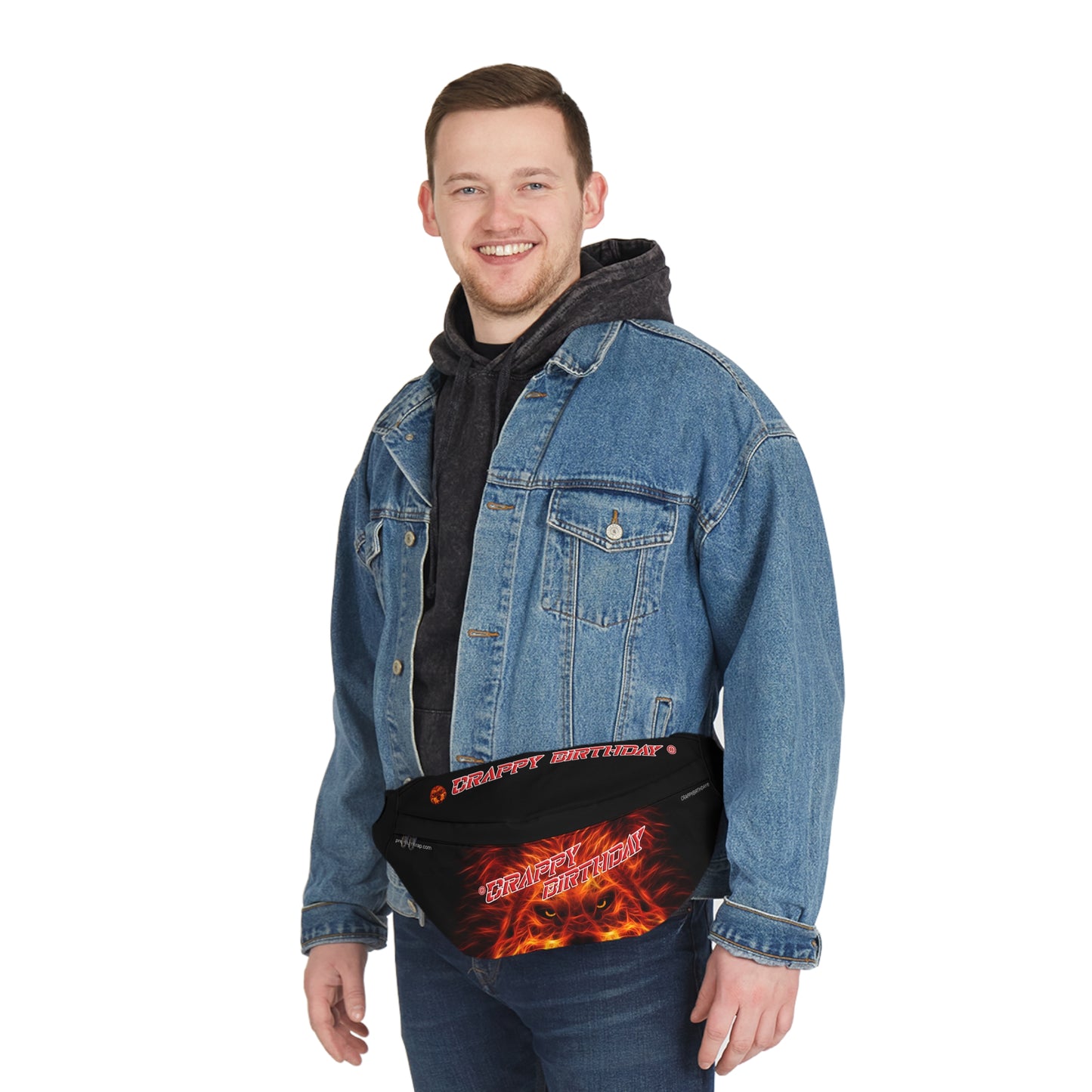 Crappy Birthday Large Fanny Pack