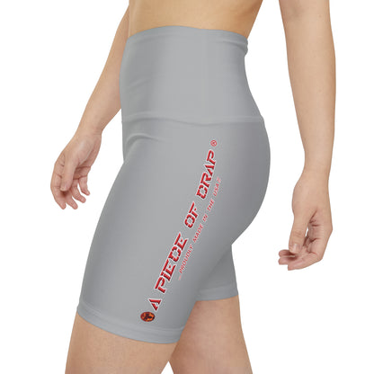 A Piece Of Crap WorkoutWit Shorts - Light Grey