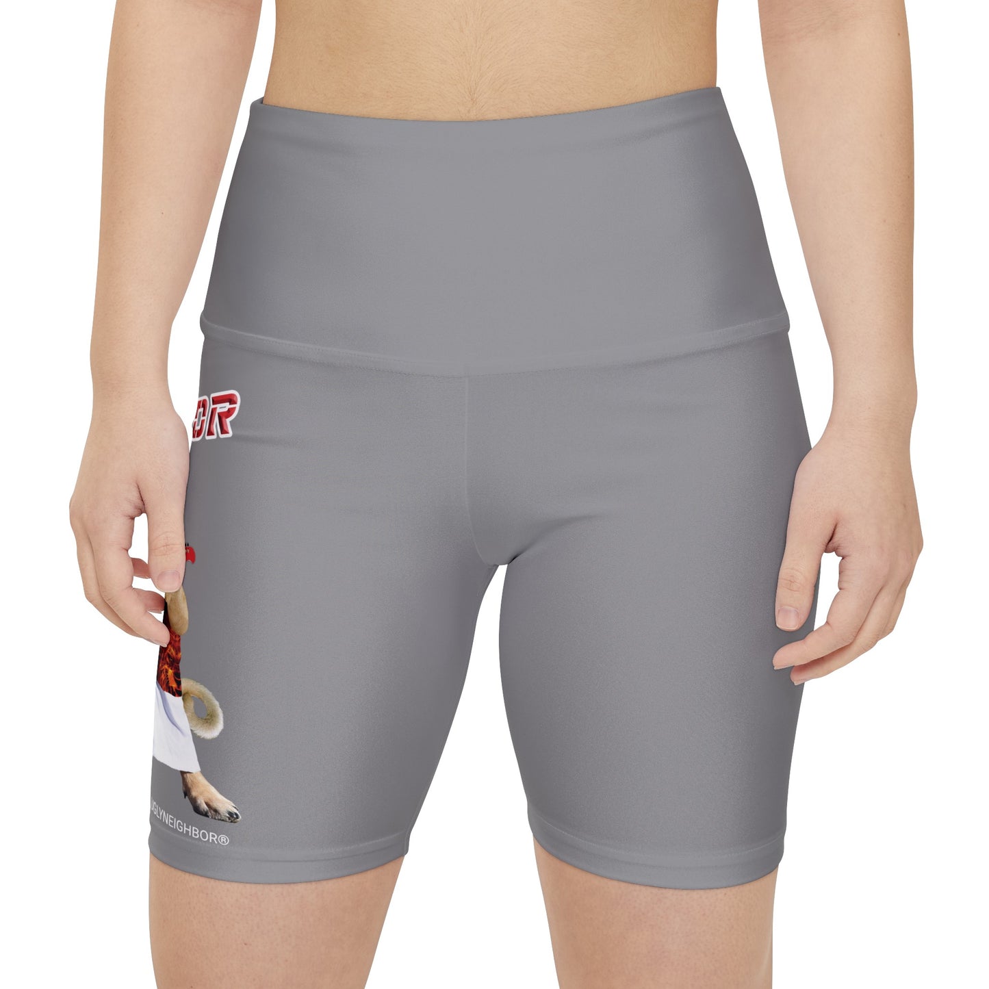 Ugly Neighbor WorkoutWit Shorts - Grey