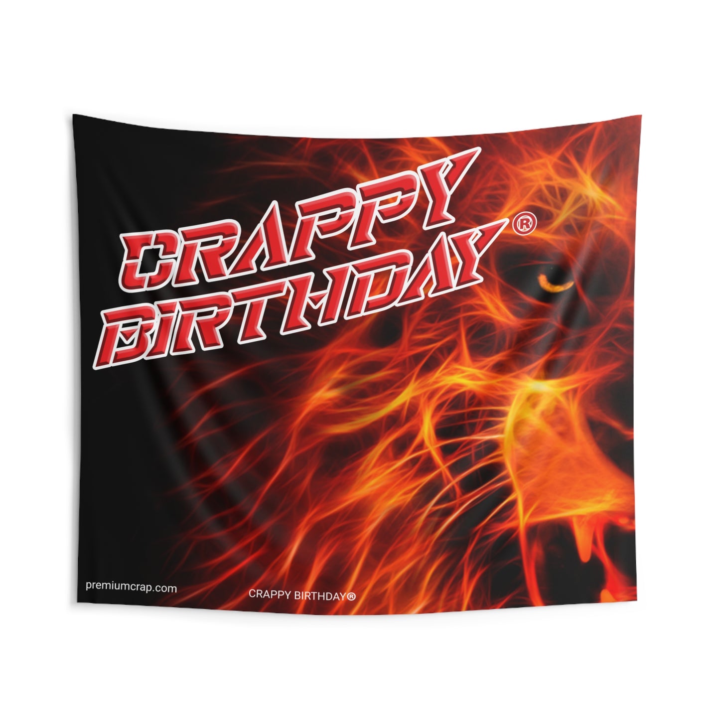 Crappy Birthday Indoor Wall Tapestries