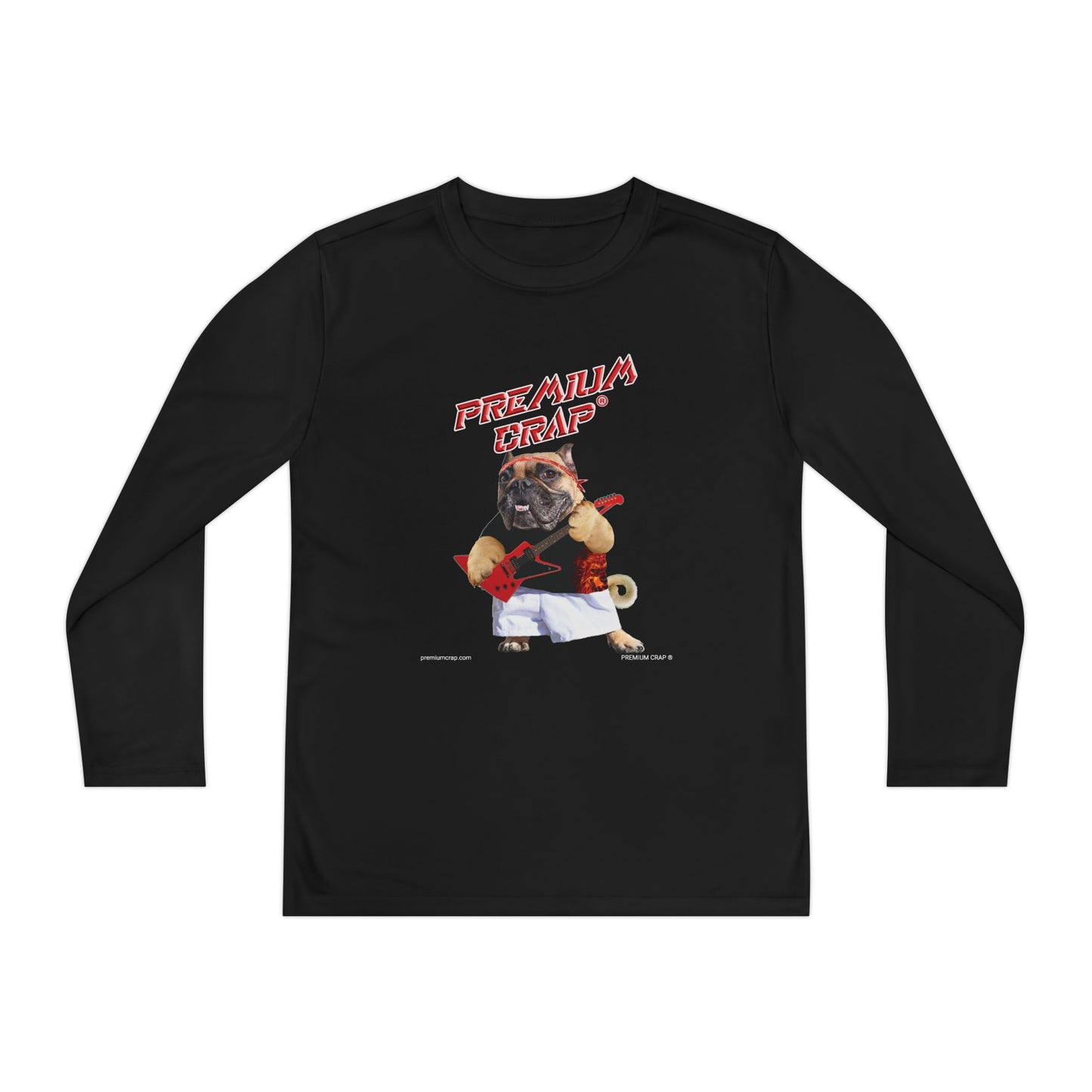 Premium Crap Youth Long Sleeve Competitor Tee