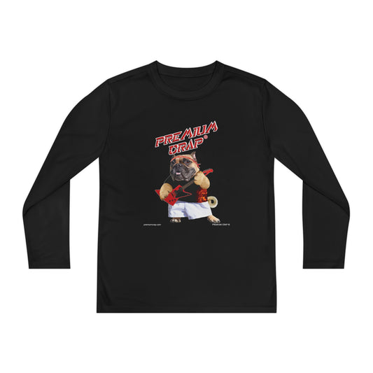 Premium Crap Youth Long Sleeve Competitor Tee