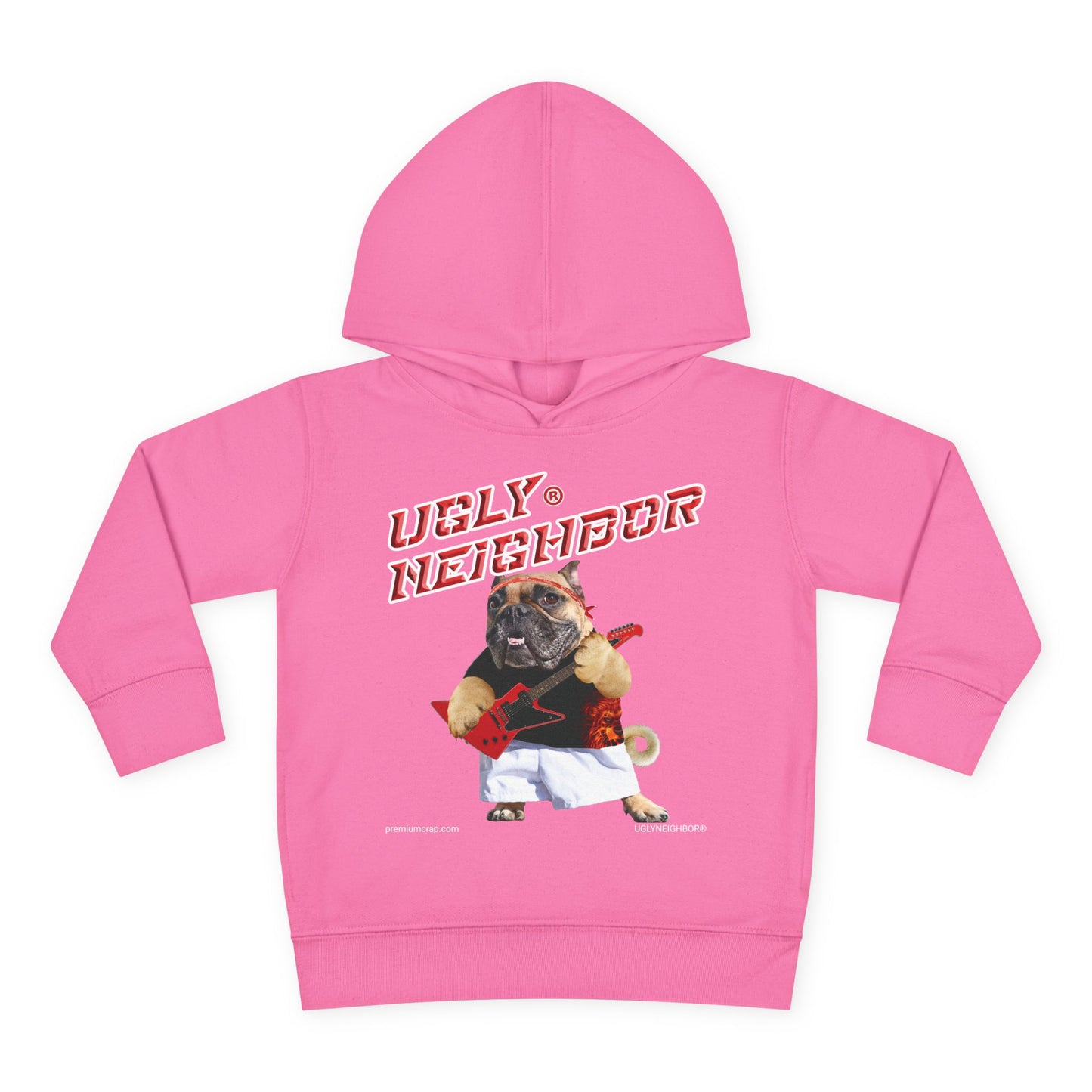 Ugly Neighbor Toddler Pullover Fleece Hoodie