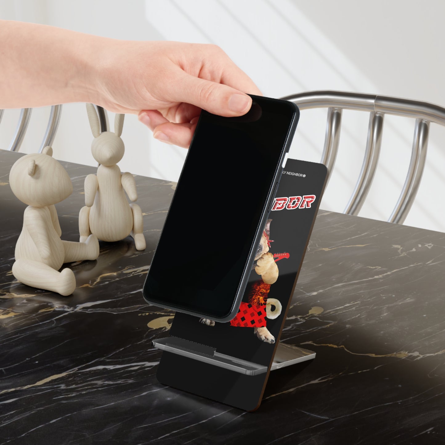 Ugly Neighbor II Mobile Display Stand for Smartphones