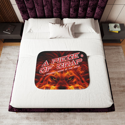 A Piece Of Crap Sherpa Blanket
