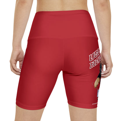 Ugly Neighbor WorkoutWit Shorts - Dark Red