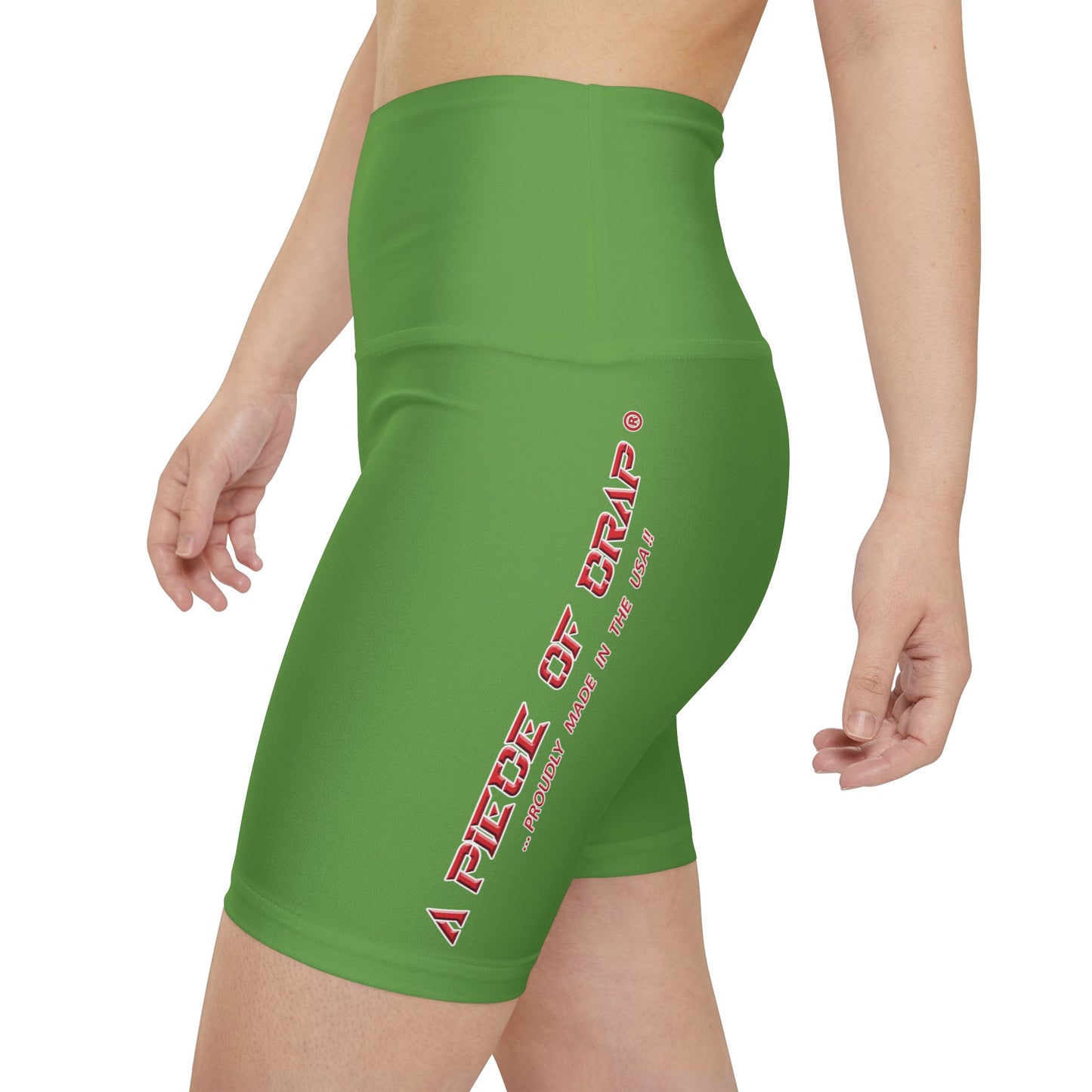 A Piece Of Crap II Women's Workout Shorts - Green