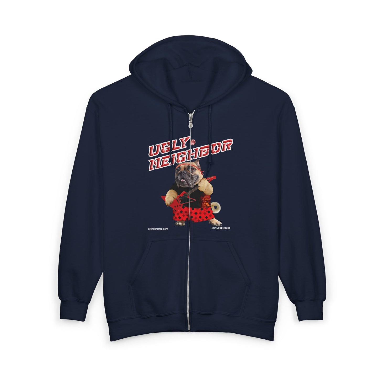 Ugly Neighbor II Heavy Blend Full Zip Hooded Sweatshirt