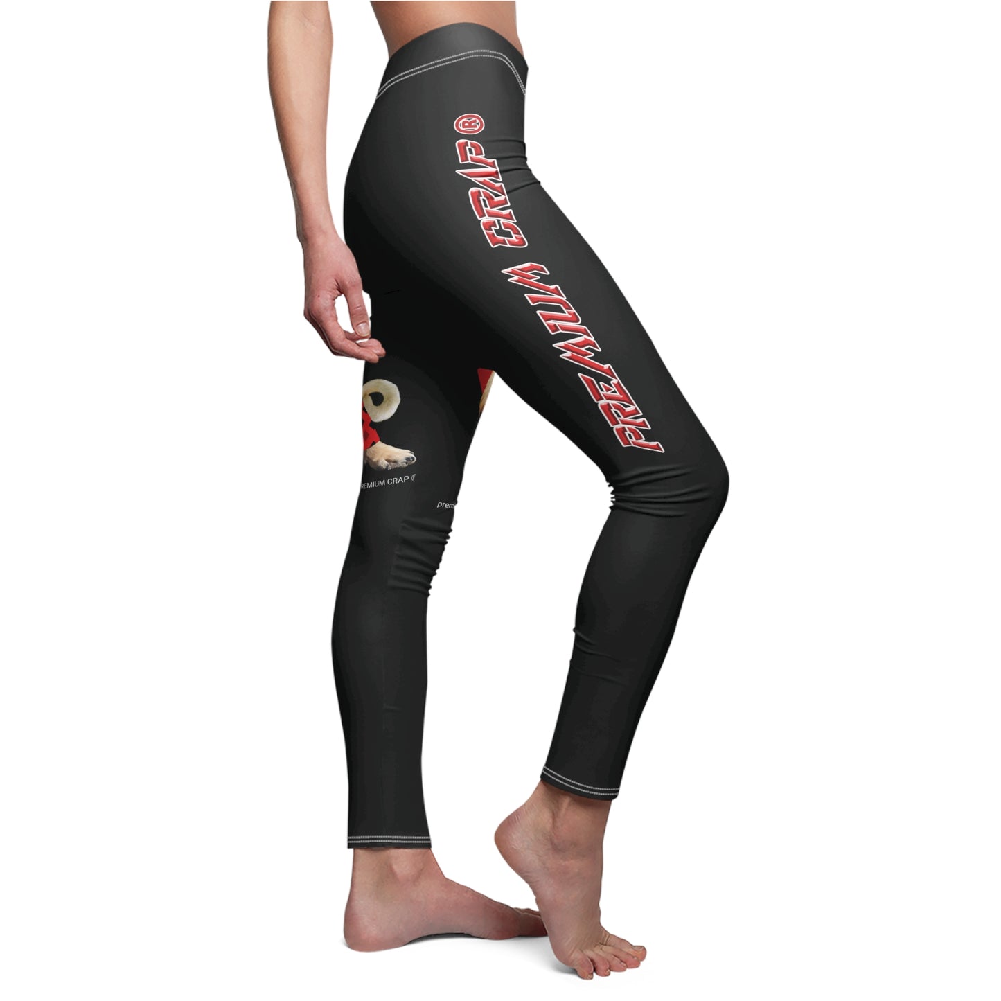 Premium Crap II Women's Cut & Sew Casual Leggings