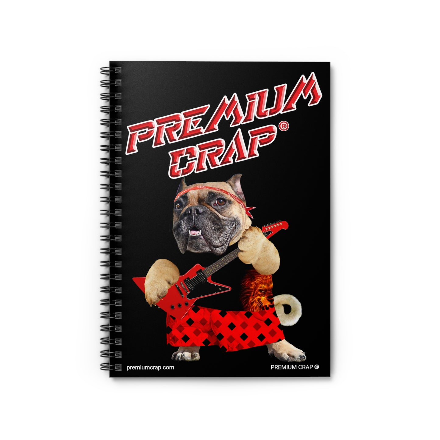 Premium Crap II Spiral Notebook - Ruled Line