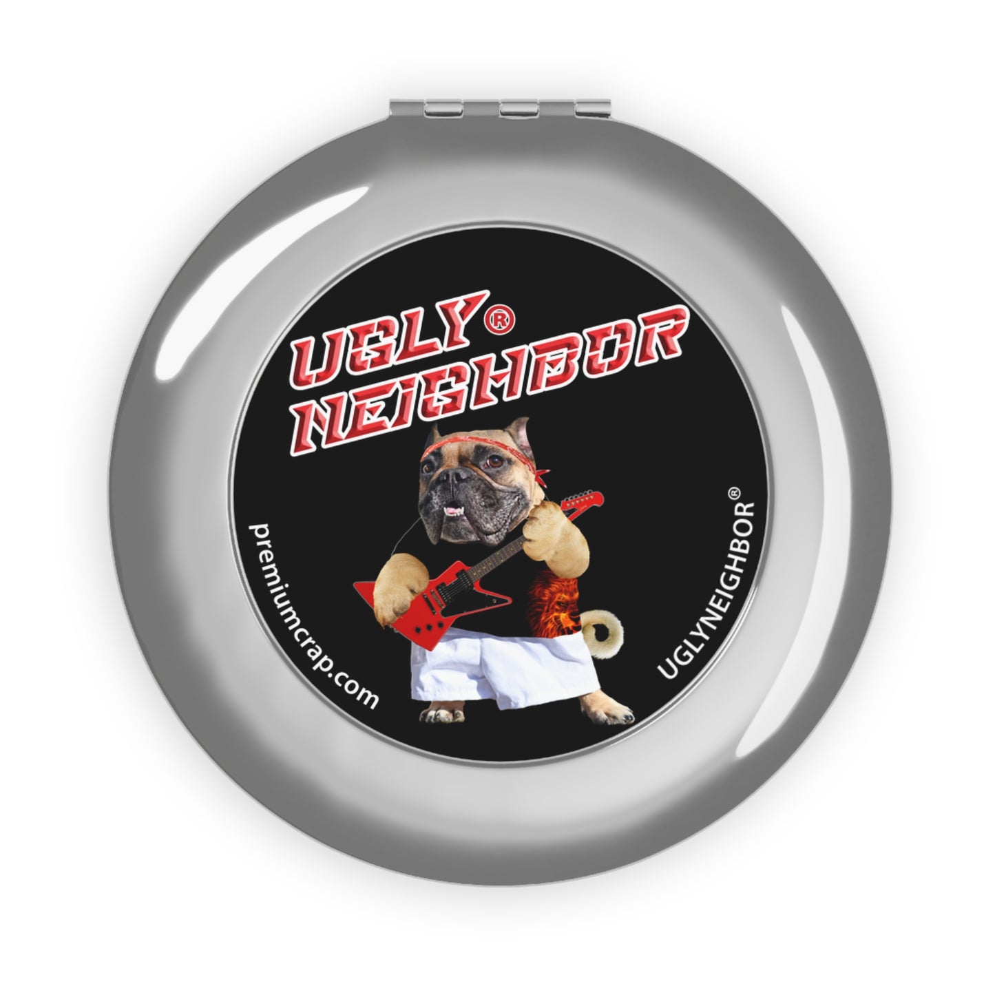 Ugly Neighbor Compact Travel Mirror