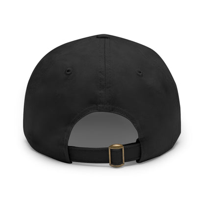 Premium Crap II Dad Hat with Leather Patch (Rectangle)