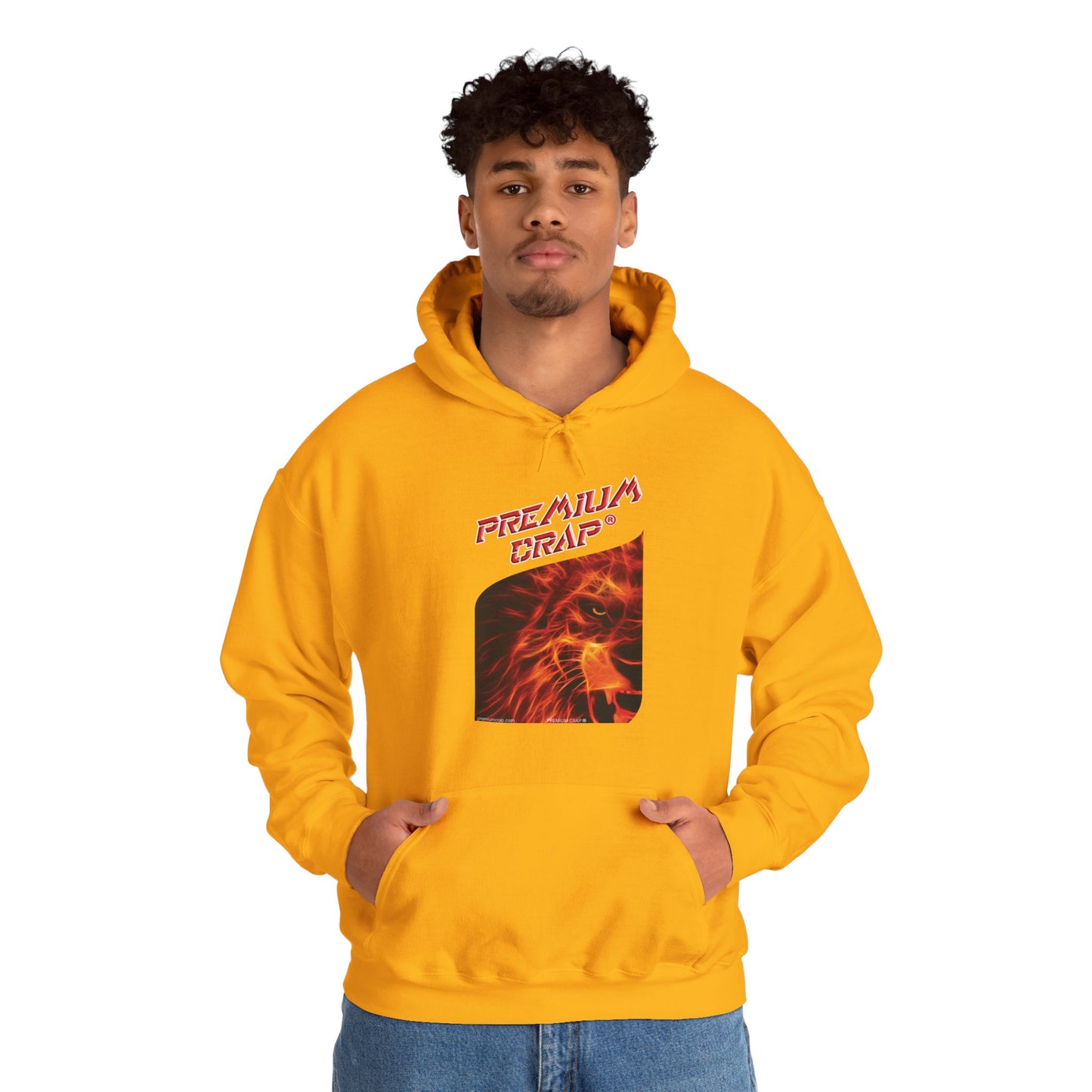 Premium Crap Men's Heavy Blend Hooded Sweatshirt