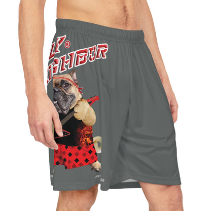 Ugly Neighbor II Basketball Shorts - Dark Grey