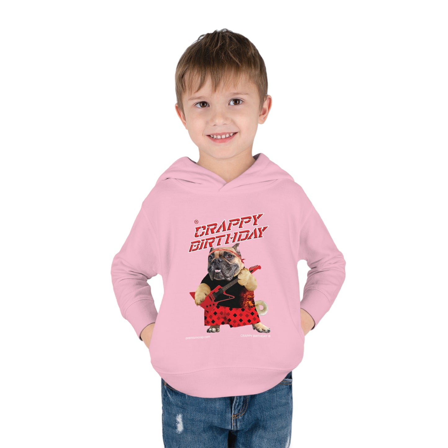 Crappy Birthday II Toddler Pullover Fleece Hoodie