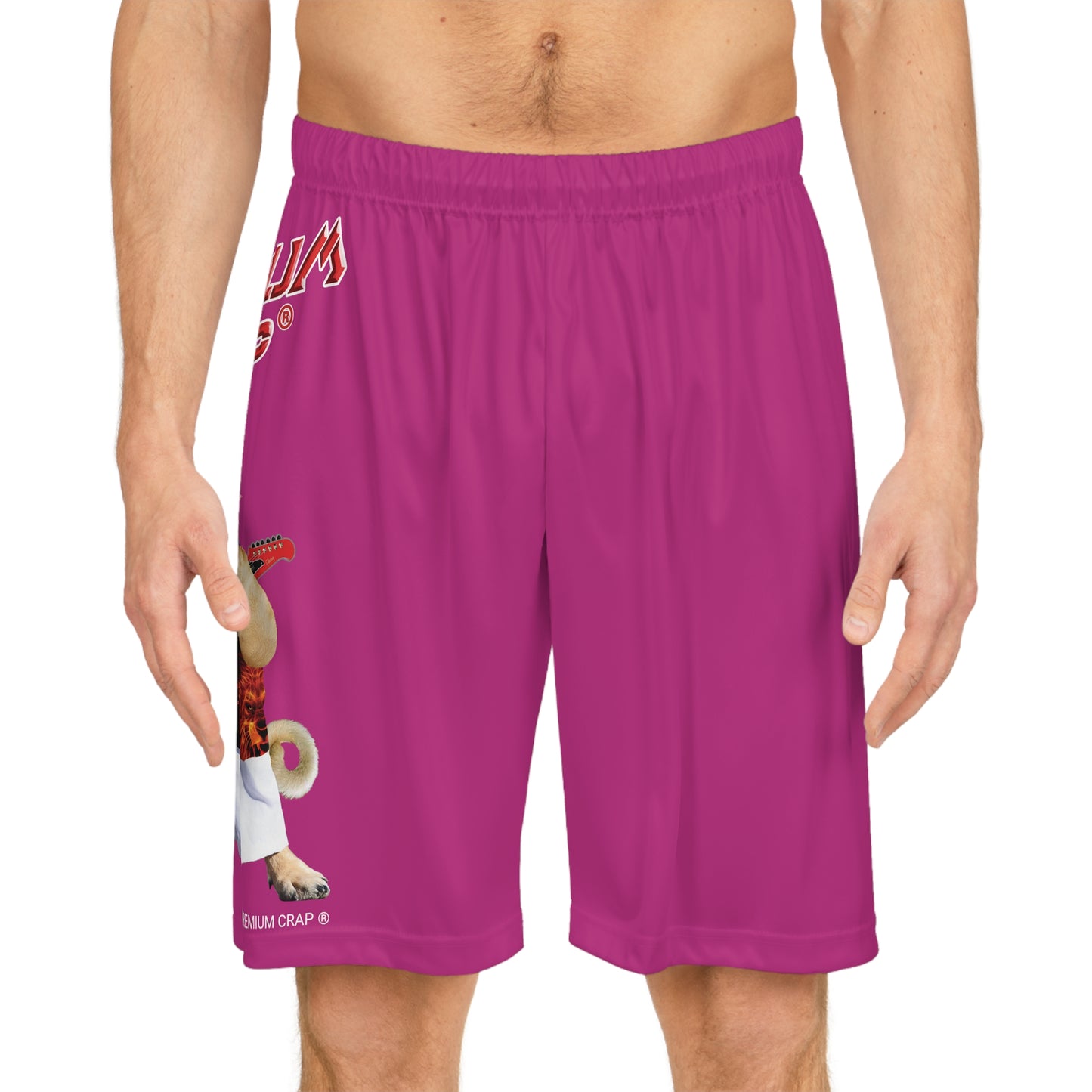 Premium Crap Basketball Shorts - Pink