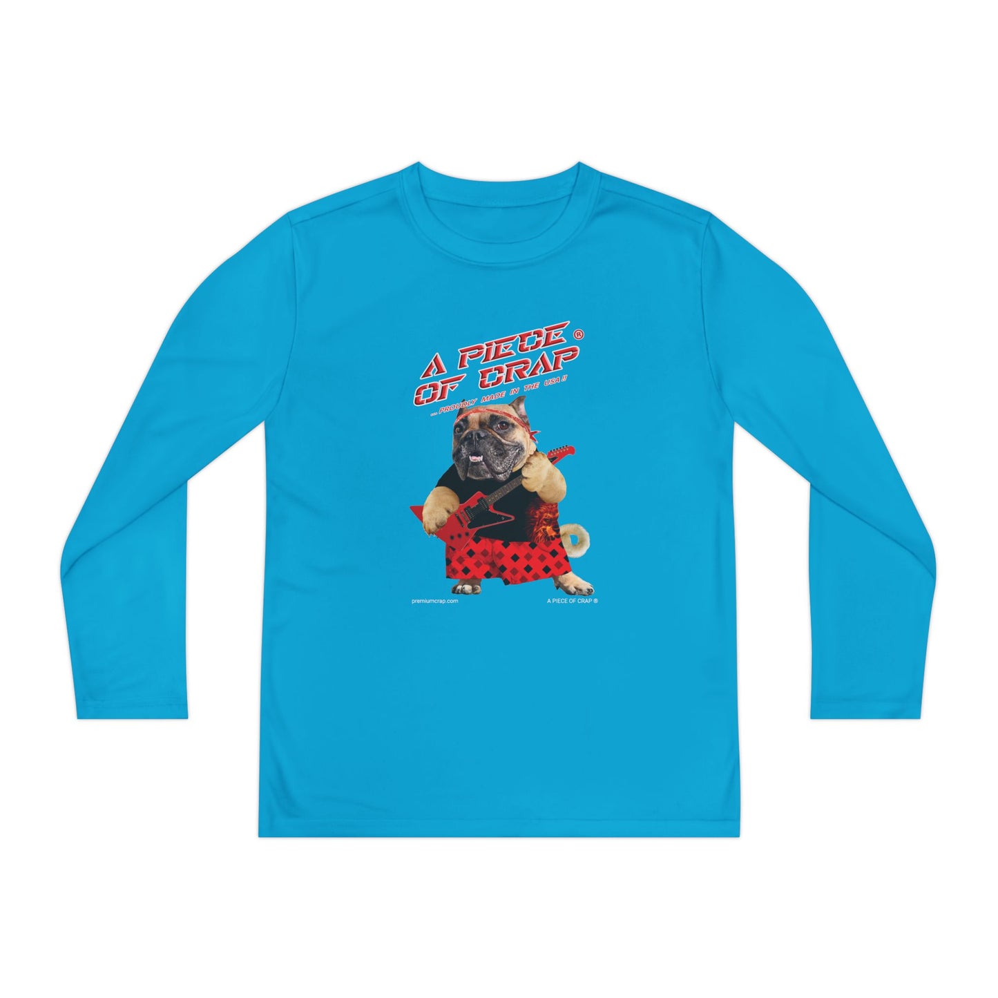 A Piece Of Crap II Youth Long Sleeve Competitor Tee
