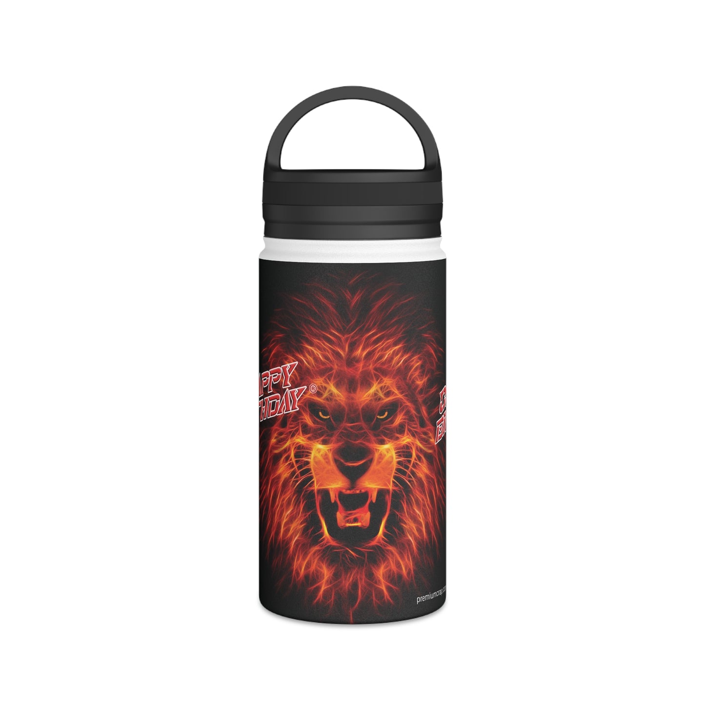 Crappy Birthday Stainless Steel Water Bottle, Handle Lid