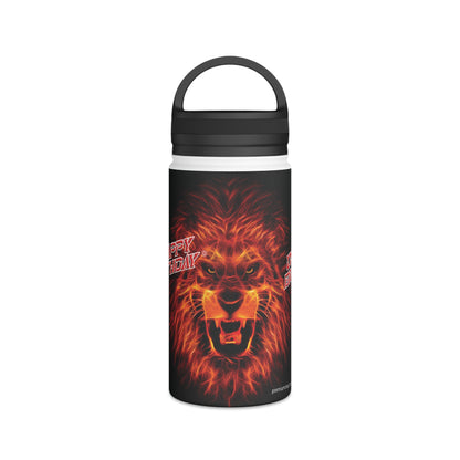Crappy Birthday Stainless Steel Water Bottle, Handle Lid