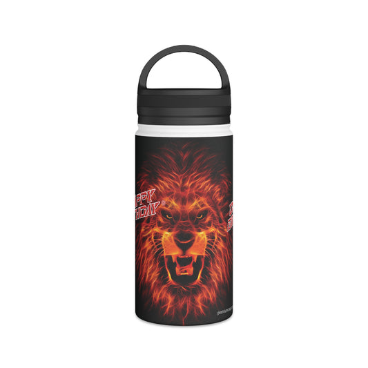 Crappy Birthday Stainless Steel Water Bottle, Handle Lid