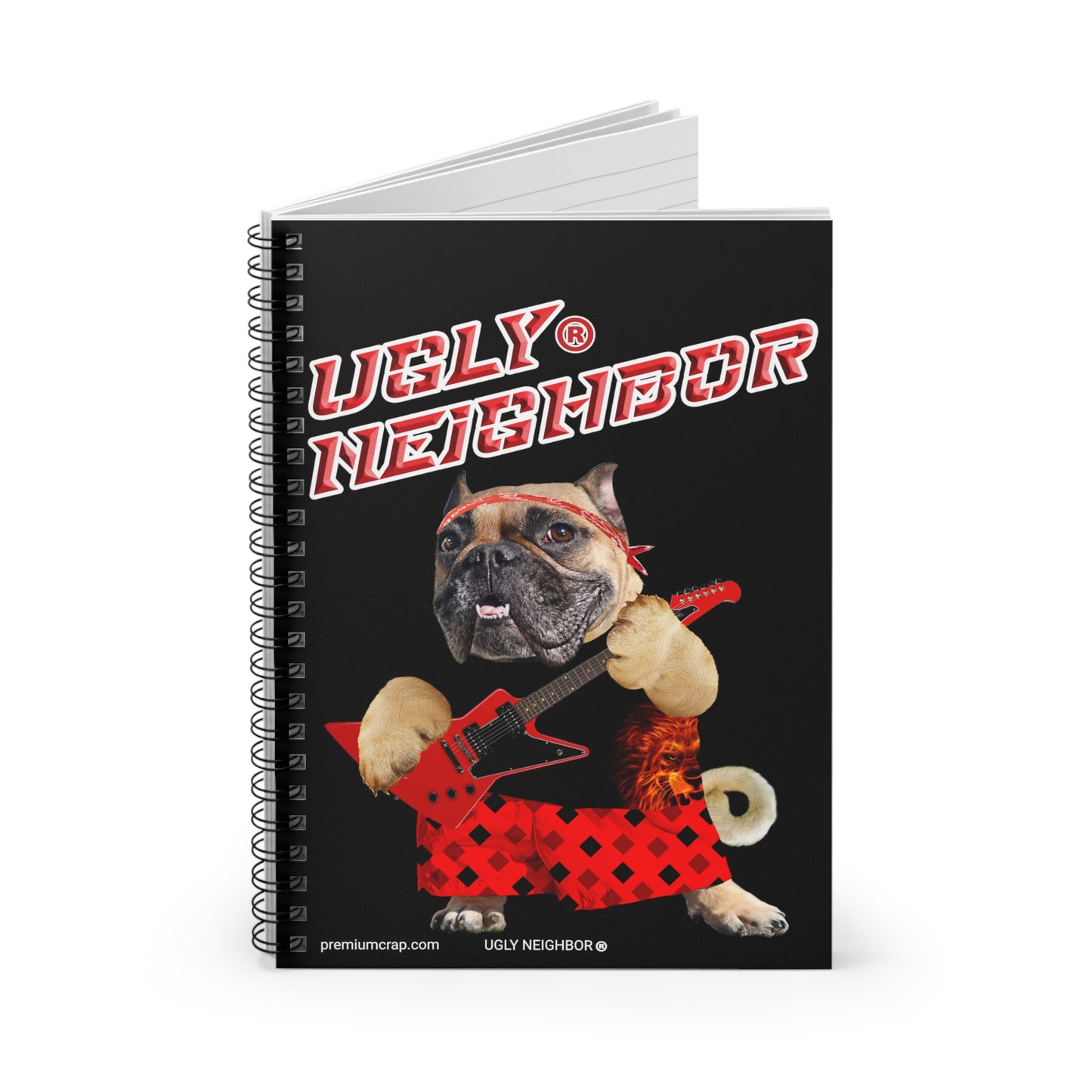 Ugly Neighbor II Spiral Notebook - Ruled Line