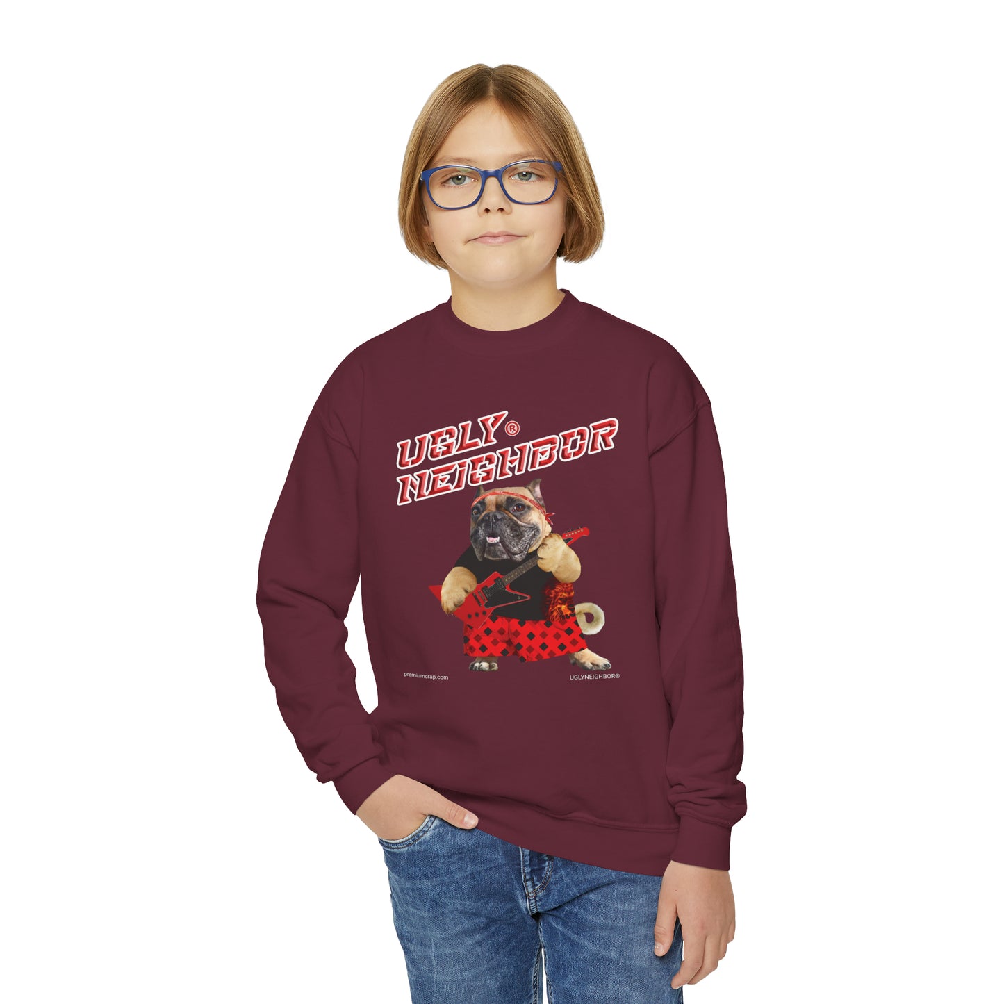 Ugly Neighbor II Youth Crewneck Sweatshirt