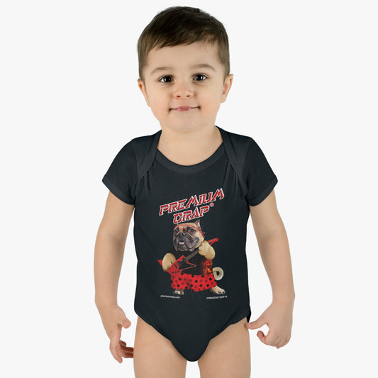 Premium Crap II Infant Baby Rib Bodysuit