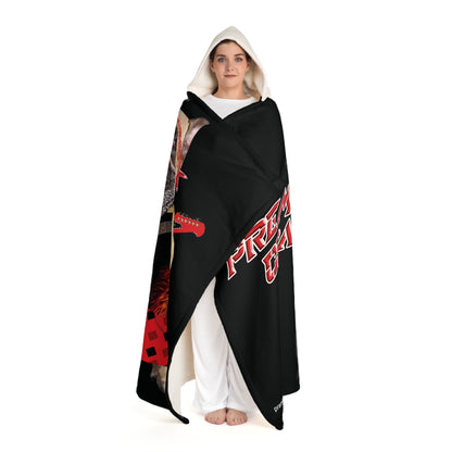 Premium Crap II Hooded Sherpa Fleece Blanket