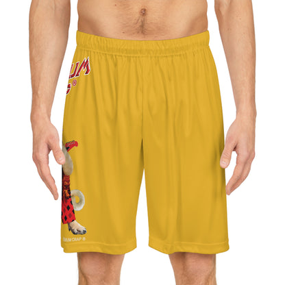 Premium Crap II Basketball Shorts - Yellow