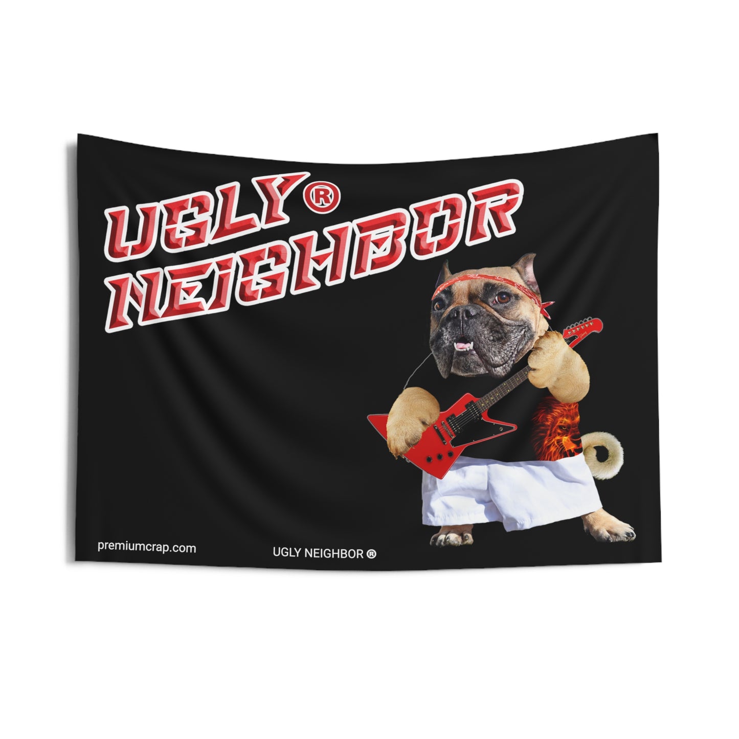 Ugly Neighbor Indoor Wall Tapestries