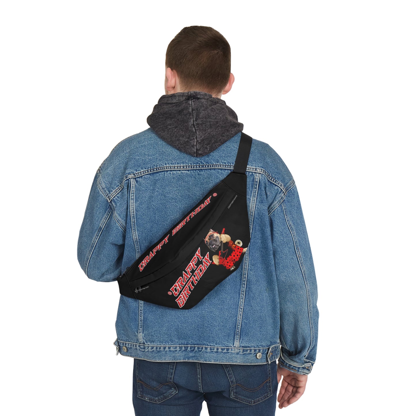 Crappy Birthday II Large Fanny Pack