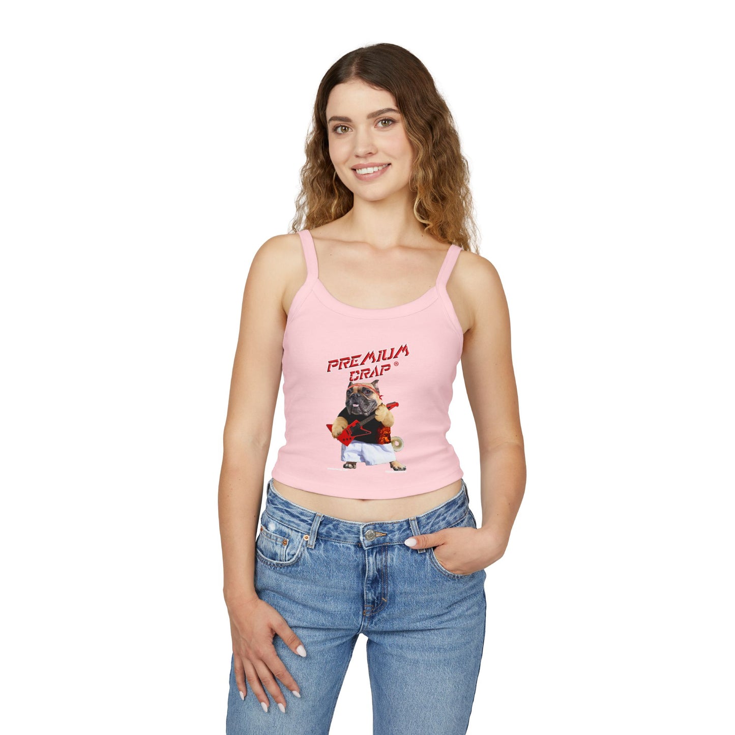Premium Crap II Women's Spaghetti Strap Tank Top