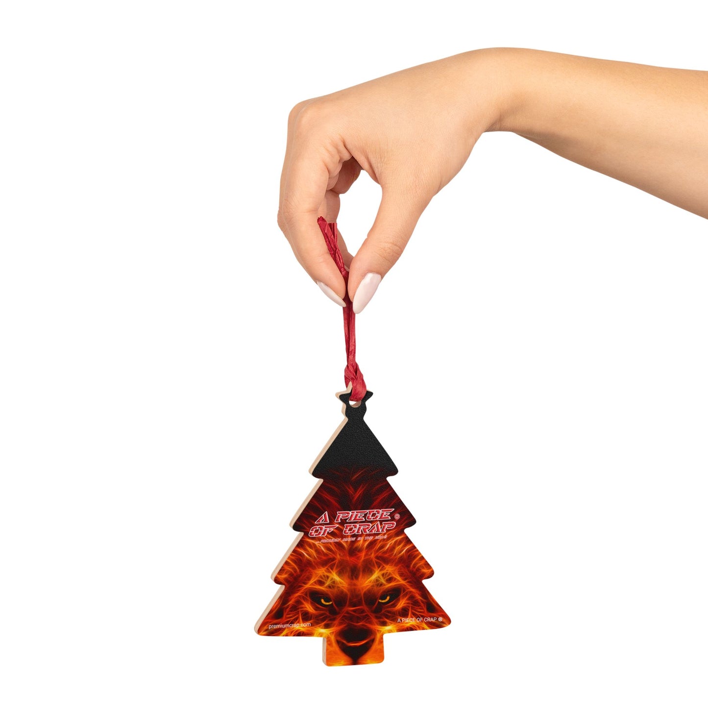 A Piece Of Crap Wooden Ornaments