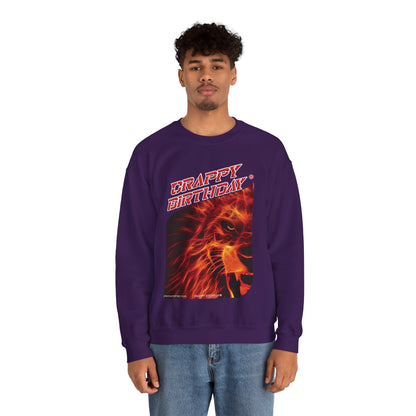 Crappy Birthday Men's Heavy Blend Crewneck Sweatshirt