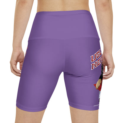 Ugly Neighbor WorkoutWit Shorts - Light Purple