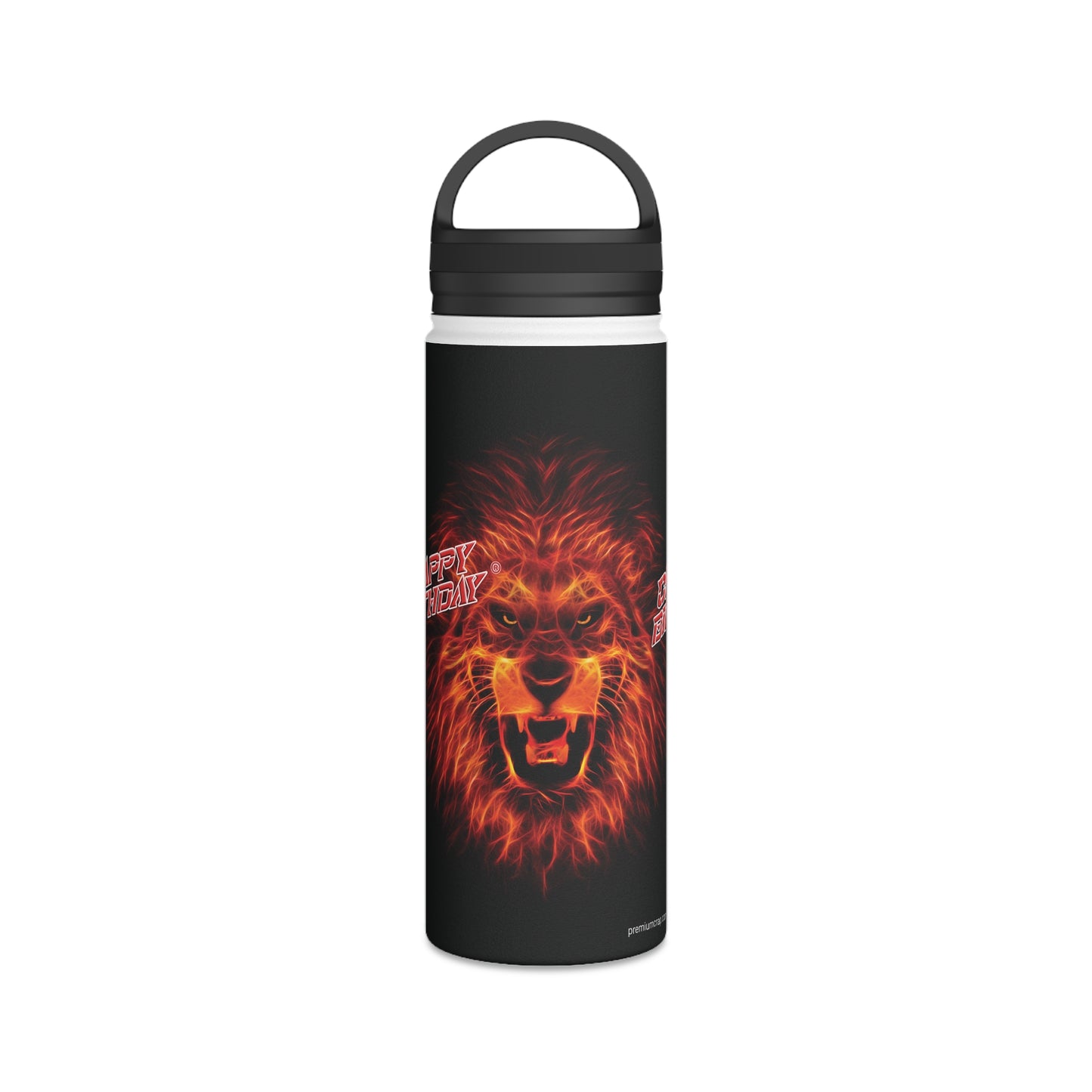 Crappy Birthday Stainless Steel Water Bottle, Handle Lid
