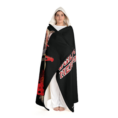 Ugly Neighbor II Hooded Sherpa Fleece Blanket