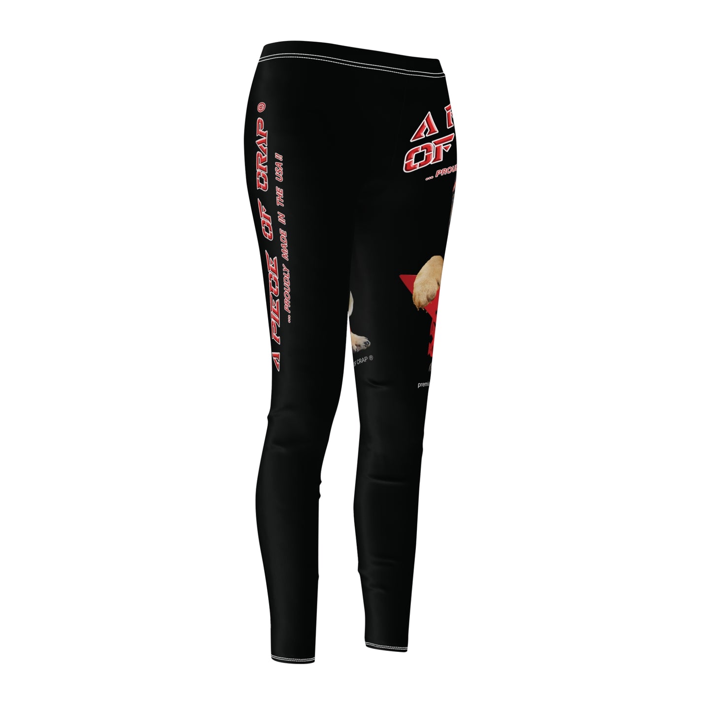 A Piece Of Crap II Women's Cut & Sew Casual Leggings