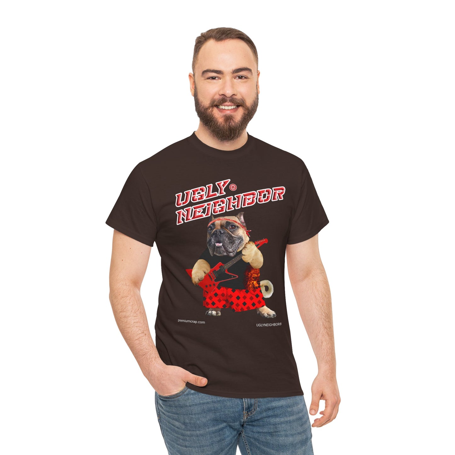 Ugly Neighbor II Men's Heavy Cotton Tee