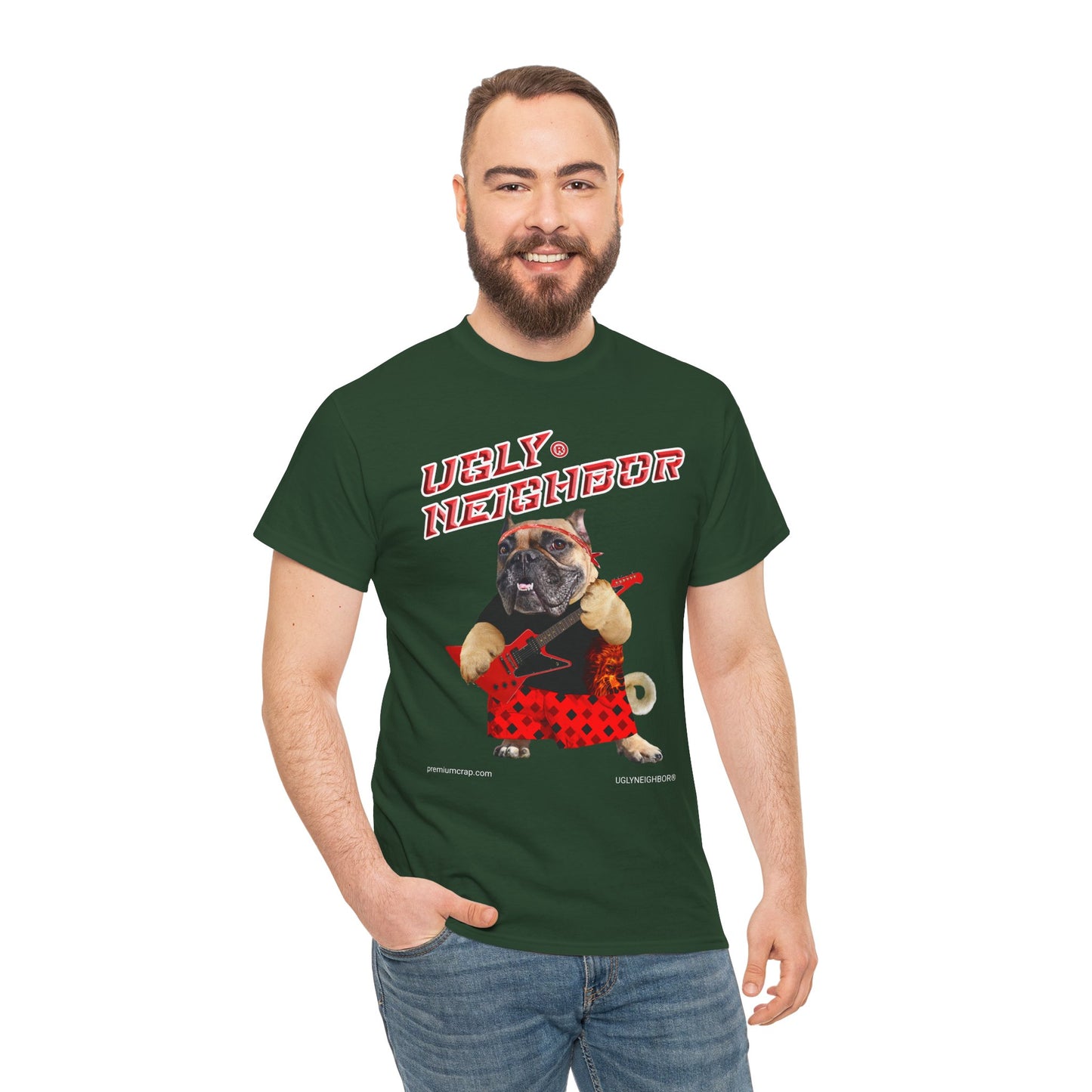 Ugly Neighbor II Men's Heavy Cotton Tee