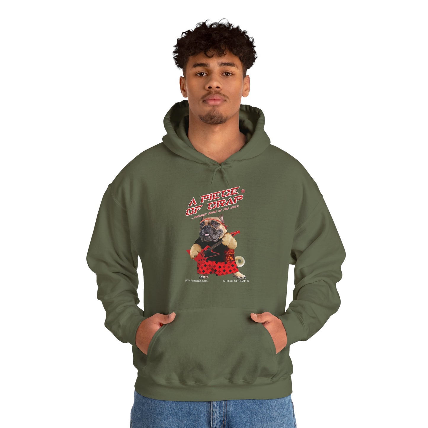 A Piece Of Crap II Men's Heavy Blend Hooded Sweatshirt